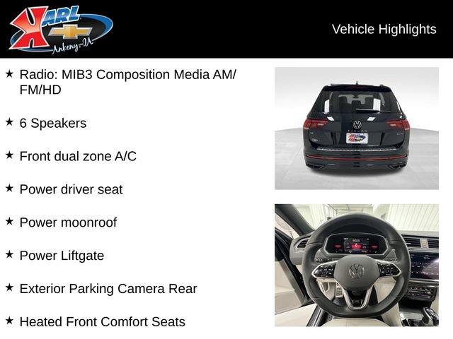 used 2022 Volkswagen Tiguan car, priced at $24,975