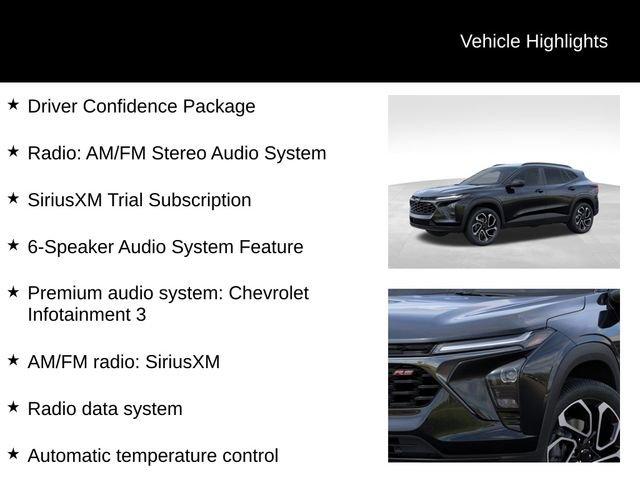 new 2025 Chevrolet Trax car, priced at $26,690