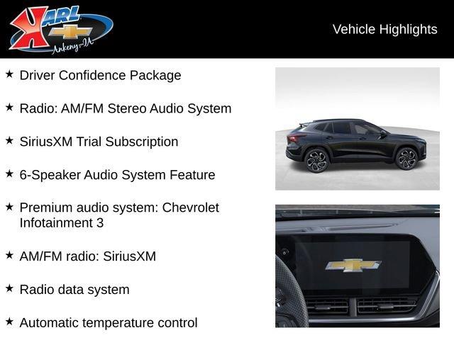 new 2025 Chevrolet Trax car, priced at $26,690