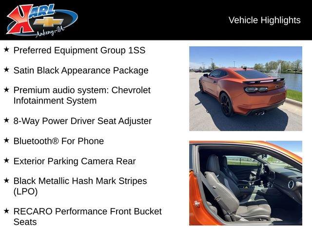 used 2023 Chevrolet Camaro car, priced at $46,987