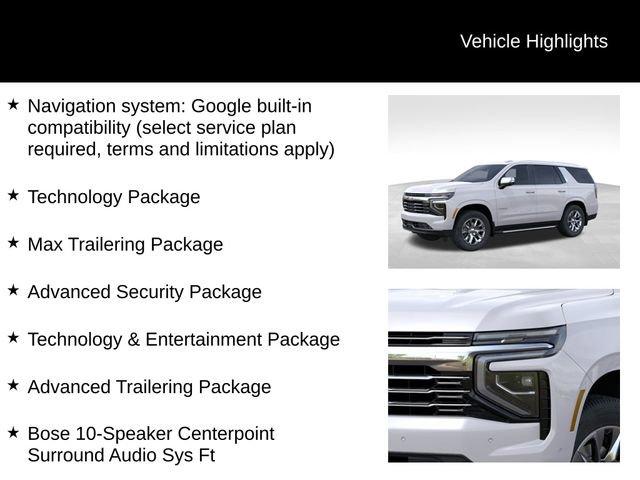 new 2025 Chevrolet Tahoe car, priced at $91,549