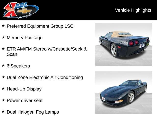 used 2001 Chevrolet Corvette car, priced at $22,987
