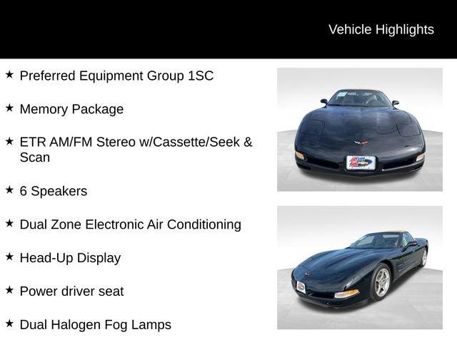 used 2001 Chevrolet Corvette car, priced at $22,987