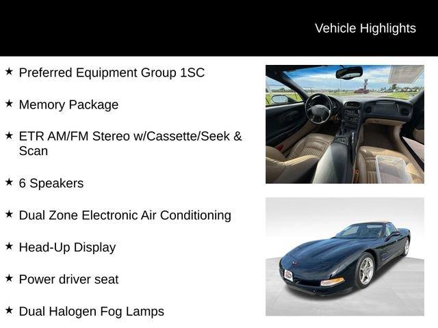 used 2001 Chevrolet Corvette car, priced at $22,987