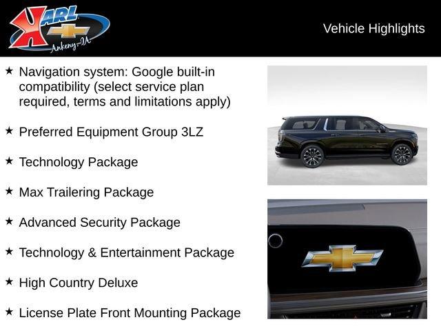 new 2025 Chevrolet Suburban car, priced at $96,629