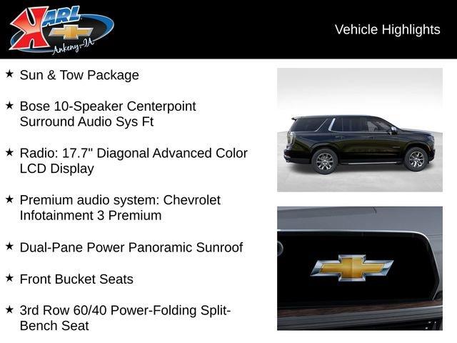 new 2025 Chevrolet Tahoe car, priced at $81,830
