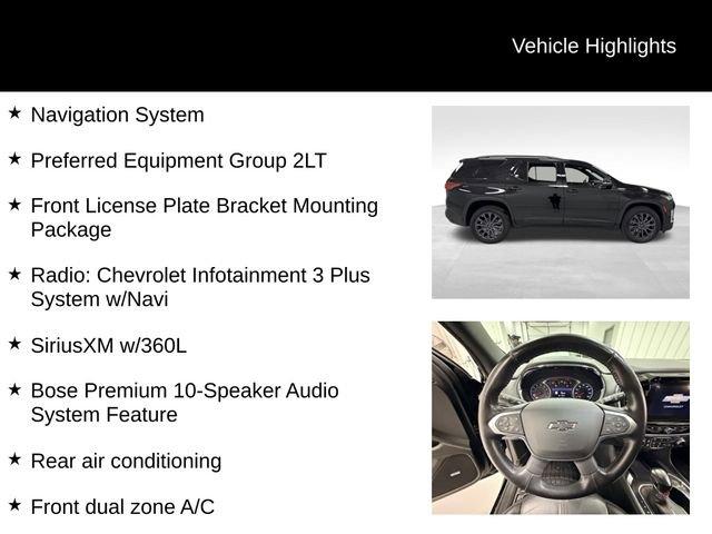 used 2022 Chevrolet Traverse car, priced at $32,987