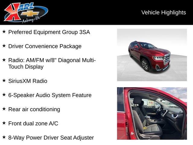 used 2022 GMC Acadia car, priced at $28,987