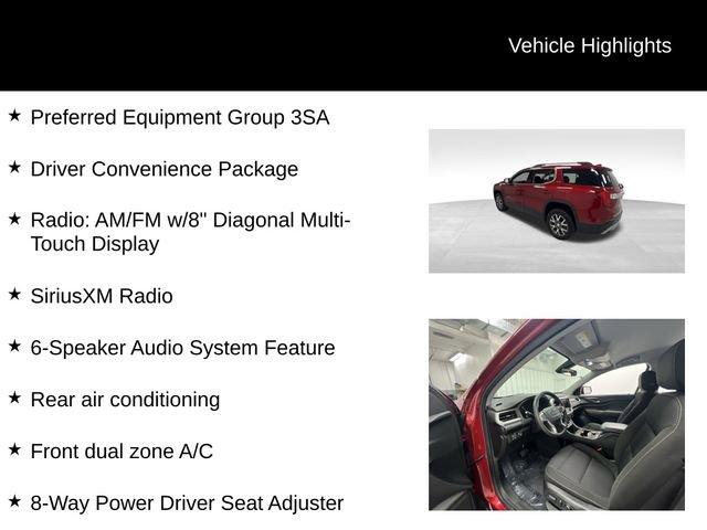 used 2022 GMC Acadia car, priced at $28,410