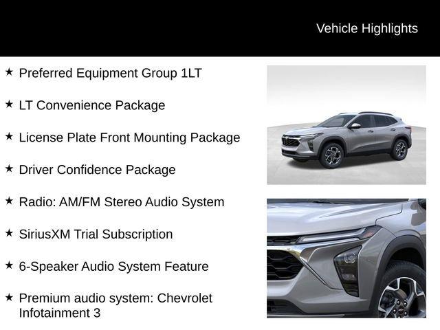 new 2025 Chevrolet Trax car, priced at $25,485