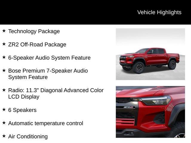 new 2025 Chevrolet Colorado car, priced at $52,315