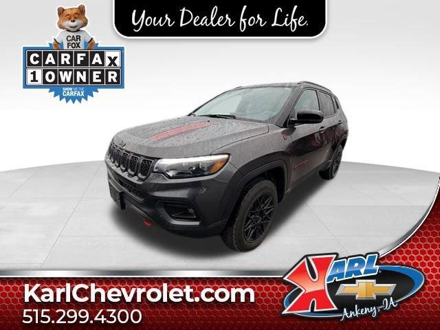 used 2023 Jeep Compass car, priced at $25,987