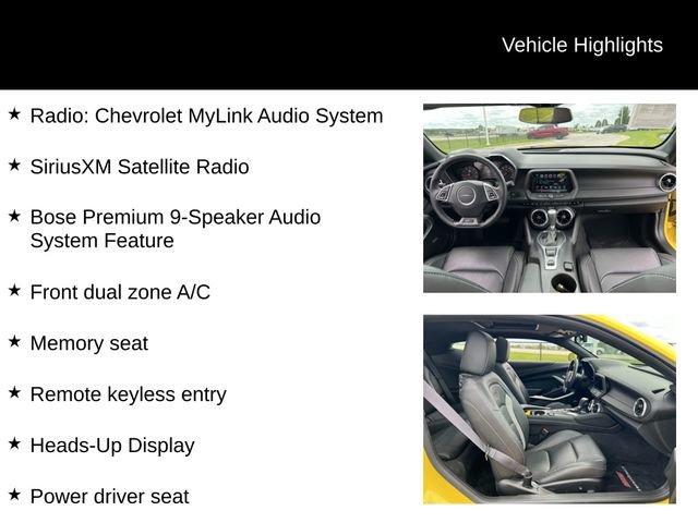used 2017 Chevrolet Camaro car, priced at $39,987