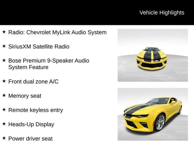used 2017 Chevrolet Camaro car, priced at $39,987