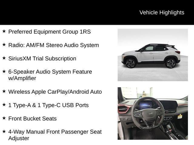 new 2026 Chevrolet TrailBlazer car, priced at $36,115