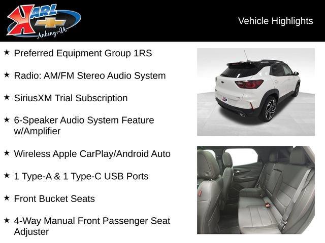 new 2026 Chevrolet TrailBlazer car, priced at $36,115