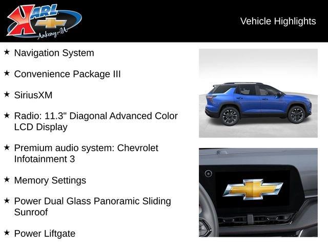 new 2026 Chevrolet Equinox car, priced at $38,840