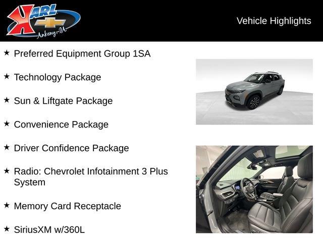used 2023 Chevrolet TrailBlazer car, priced at $25,987