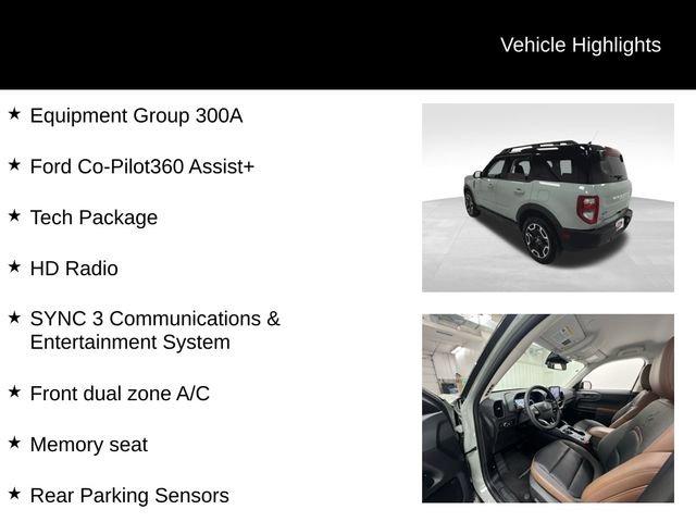 used 2024 Ford Bronco Sport car, priced at $32,657