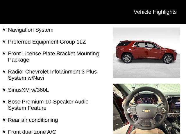 used 2023 Chevrolet Traverse car, priced at $41,987