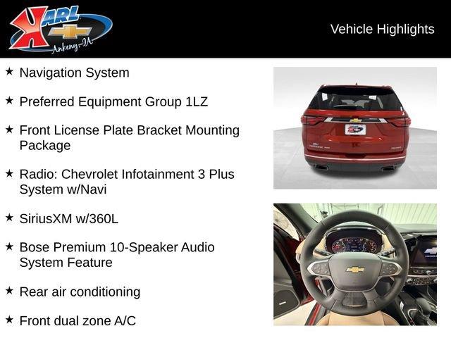 used 2023 Chevrolet Traverse car, priced at $41,987