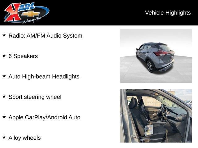 used 2023 Nissan Kicks car, priced at $18,987