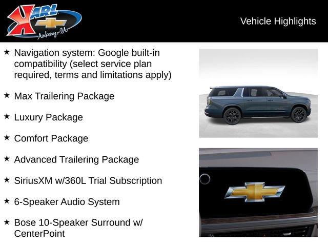 new 2025 Chevrolet Suburban car, priced at $78,439