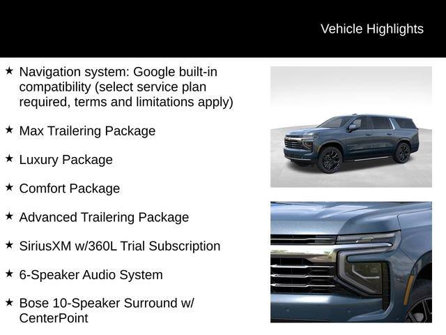 new 2025 Chevrolet Suburban car, priced at $78,439