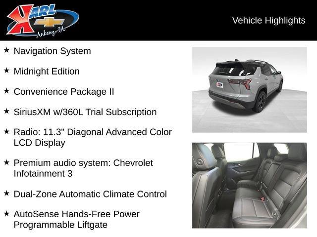 new 2026 Chevrolet Equinox car, priced at $36,384