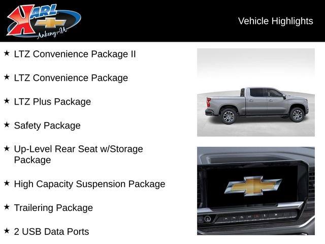 new 2025 Chevrolet Silverado 1500 car, priced at $61,700