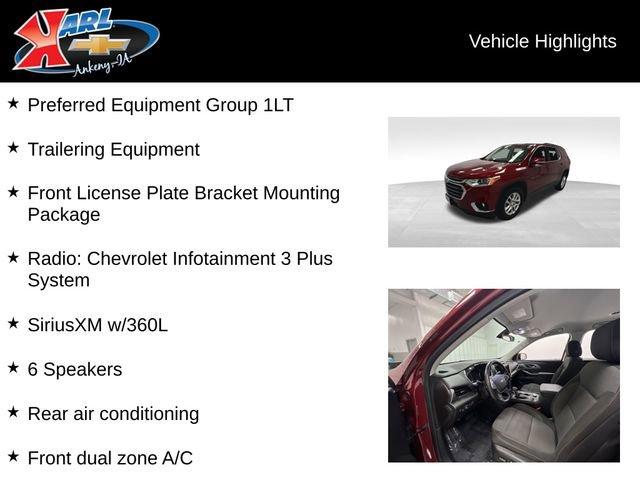 used 2021 Chevrolet Traverse car, priced at $26,717