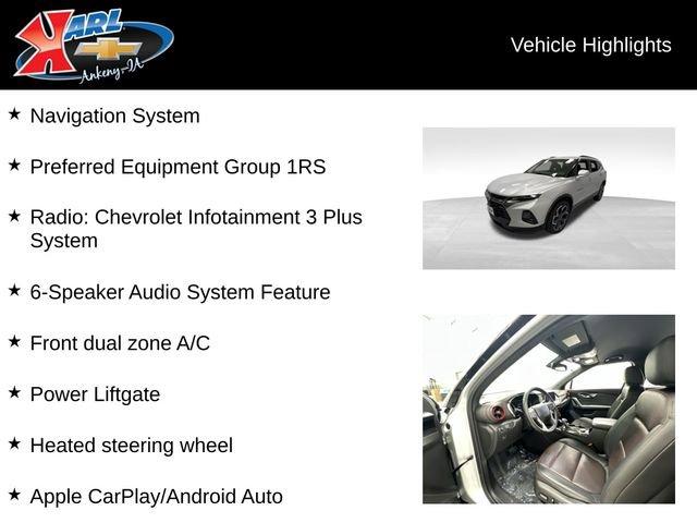 used 2019 Chevrolet Blazer car, priced at $26,717