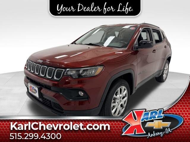 used 2022 Jeep Compass car, priced at $24,240