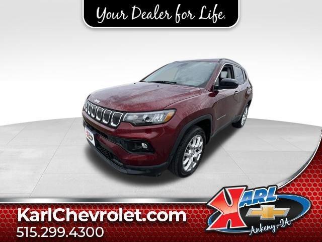used 2022 Jeep Compass car, priced at $24,485