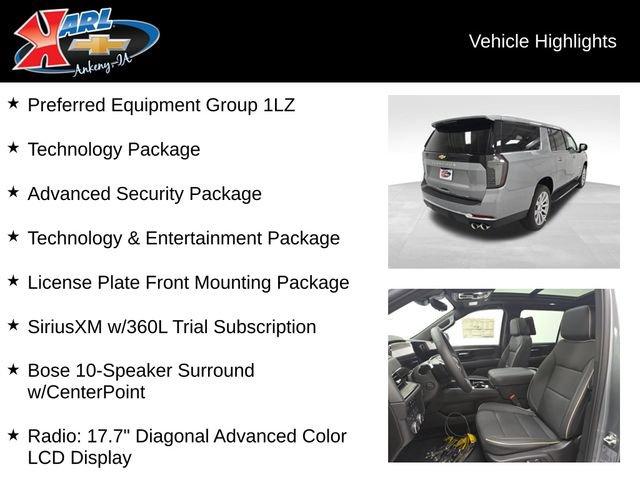 new 2026 Chevrolet Suburban car, priced at $89,135