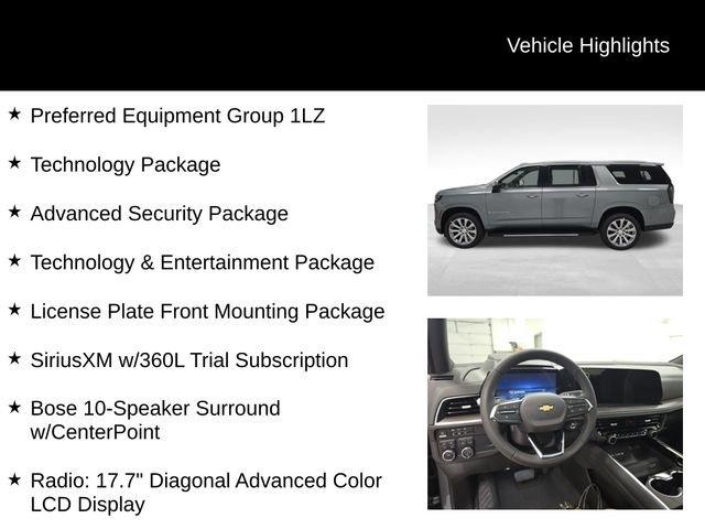 new 2026 Chevrolet Suburban car, priced at $89,135