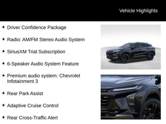 new 2025 Chevrolet Trax car, priced at $26,690