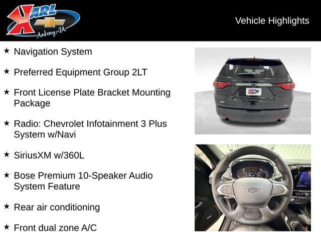used 2023 Chevrolet Traverse car, priced at $36,485