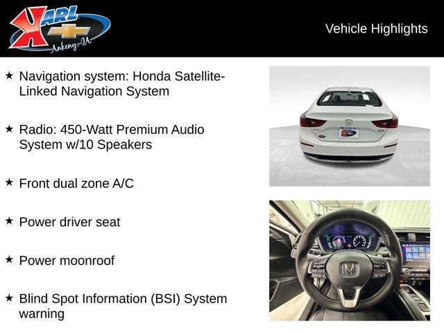 used 2021 Honda Insight car, priced at $21,487