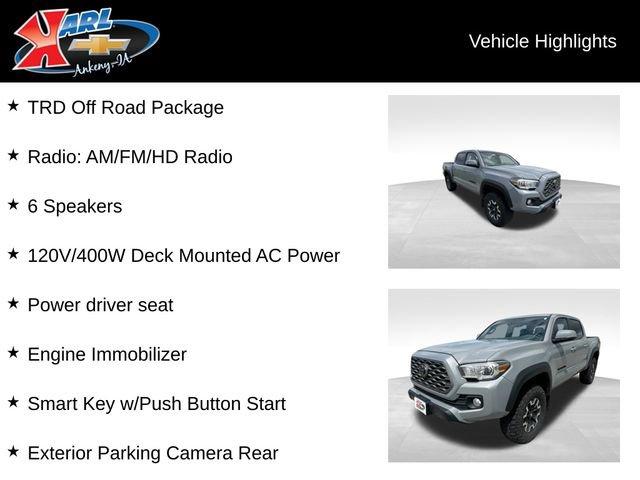 used 2020 Toyota Tacoma car, priced at $33,987