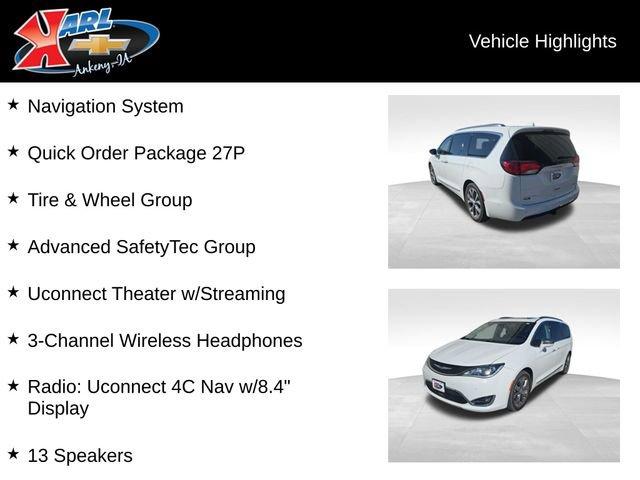 used 2018 Chrysler Pacifica car, priced at $22,987