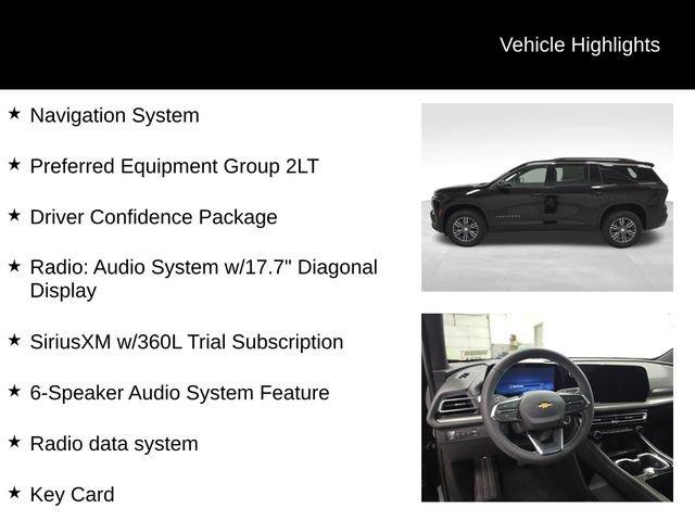 new 2026 Chevrolet Traverse car, priced at $46,920