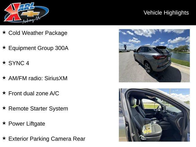 used 2024 Ford Escape car, priced at $27,485