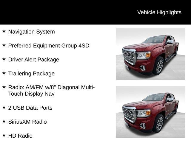 used 2021 GMC Canyon car, priced at $33,987