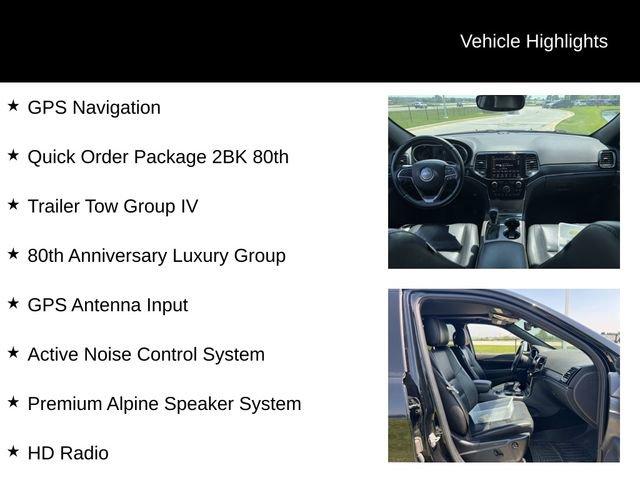 used 2021 Jeep Grand Cherokee car, priced at $28,987