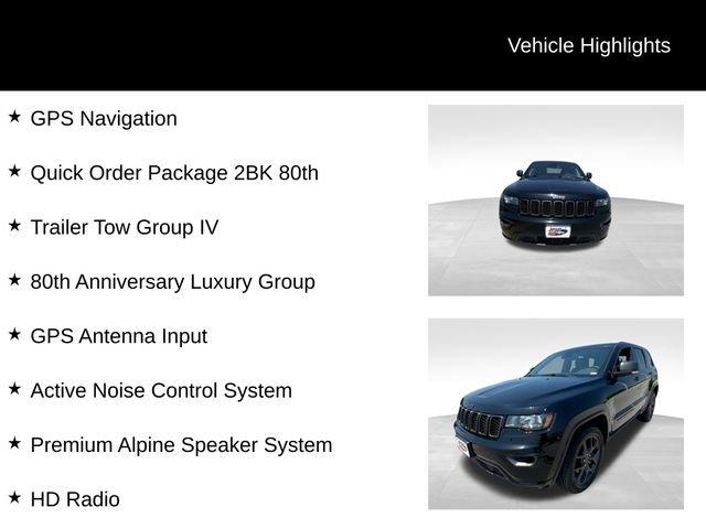 used 2021 Jeep Grand Cherokee car, priced at $28,987