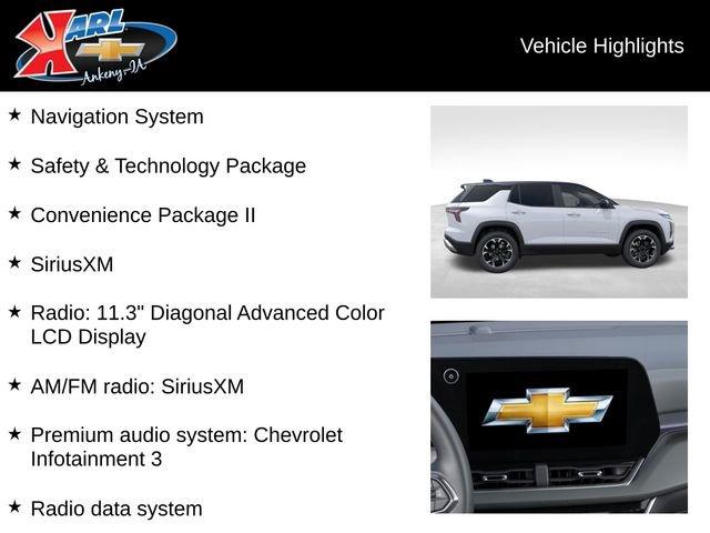 new 2026 Chevrolet Equinox car, priced at $36,085