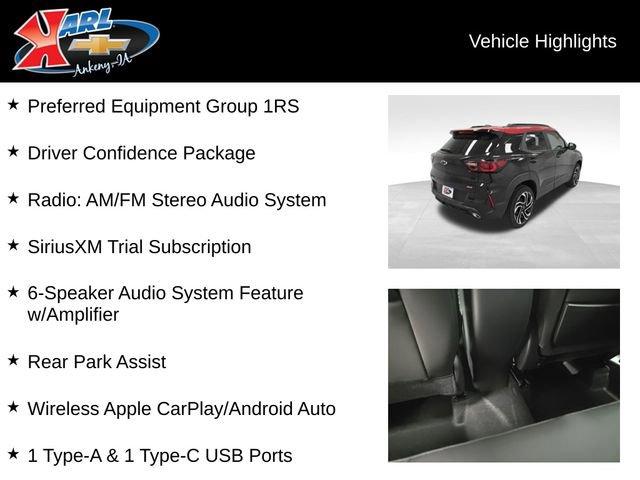 new 2026 Chevrolet TrailBlazer car, priced at $30,525