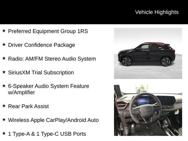 new 2026 Chevrolet TrailBlazer car, priced at $30,525