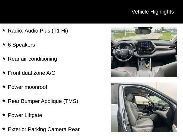 used 2021 Toyota Highlander Hybrid car, priced at $37,485